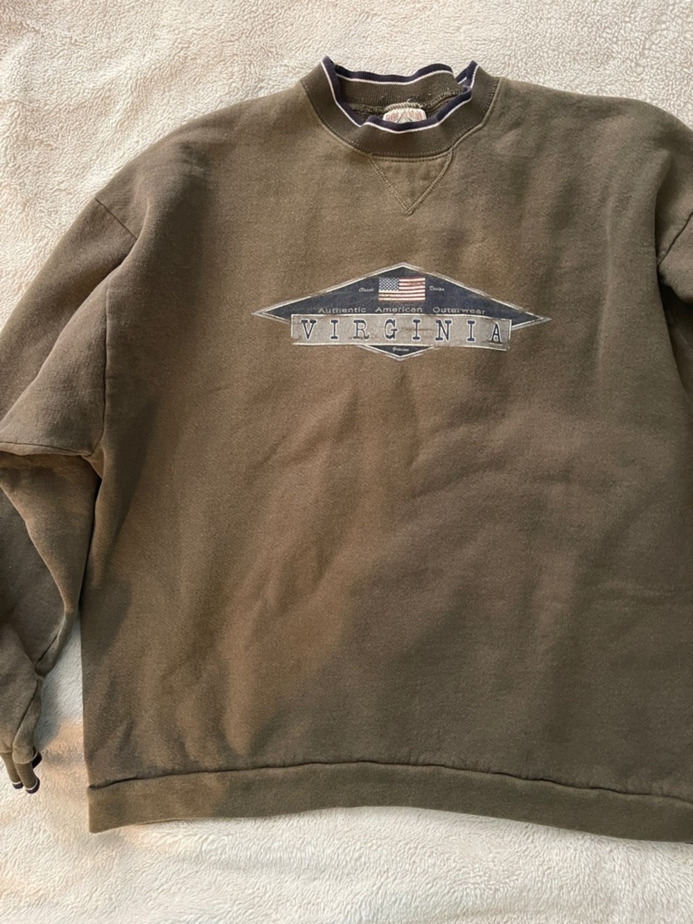 Prairie mountain sweatshirt Virginia XL  green